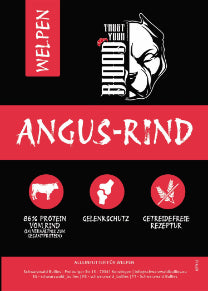 12Kg TRUST YOUR BLOOD ANGUS RIND WELPEN