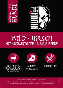 12 Kg TRUST YOUR BLOOD WILD HIRSCH ADULT